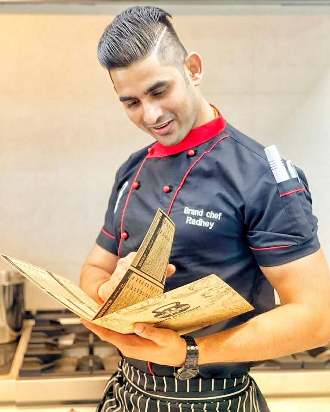 Radhey, Head Chef at Healthy Minds Restaurant